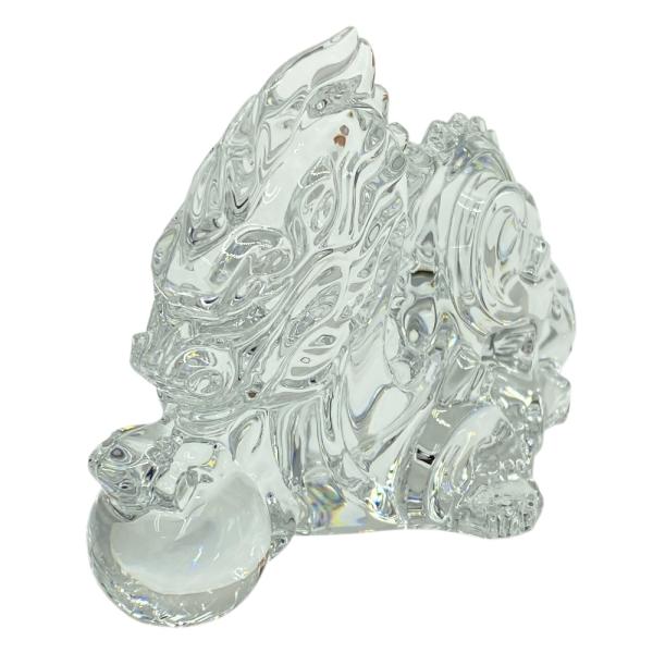 バカラ オブジェ 置物 インテリア フィギュリン 干支 辰 龍 十二支 ドラゴン クリア クリスタル...