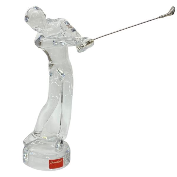 バカラ オブジェ 置物 インテリア フィギュリン セント アンドリュース ゴルフ ゴルファー スイン...