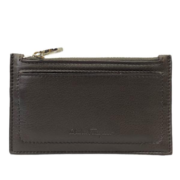 【美品】Salvatore Ferragamo フェラガモ ガンチーニ コインケース 小銭入れ コン...