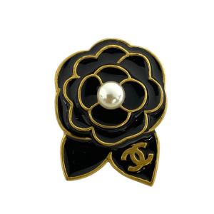 CHANEL シャネル ブローチ ココマーク メタル ゴールド : ブランド  