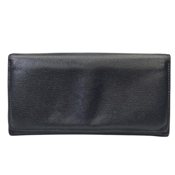 Valextra ヴァレクストラ 財布 長財布 二つ折り財布 折財布 ロングウォレット レザー ネイ...