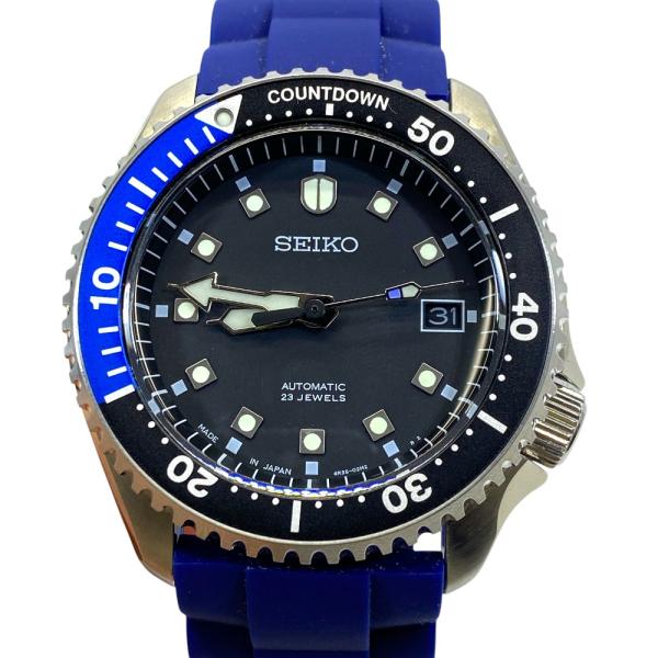 稼働品 セイコー 700本限定 wena ウェナリスト  腕時計 自動巻き ステンレス シルバー ブ...