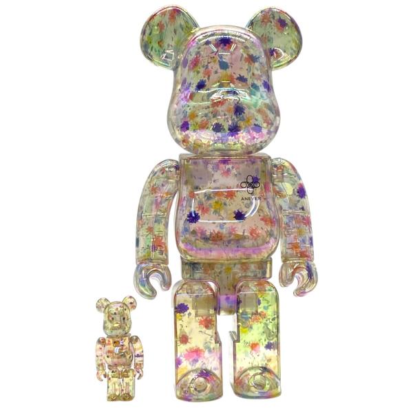 ベアブリック ANEVER アンエバー 100％ &amp; 400％ メディコムトイ インテリア オブジェ...