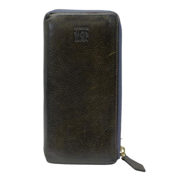 COCOMEISTER ココマイスター 財布 長財布 ロングウォレット L字ファスナー レザー ブラ...