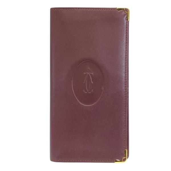 Cartier カルティエ マストライン 財布 長財布 ロングウォレット 二つ折り財布 折財布 札入...