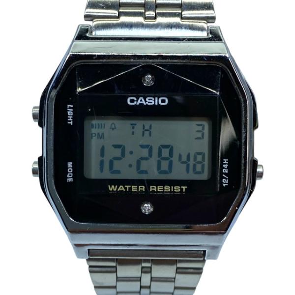 【稼働品】CASIO カシオ A159WAD 天然ダイヤモンド チープカシオ チプカシ 腕時計 時計...