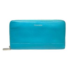 Tiffany ラウンドジップウォレット 二つ折り財布