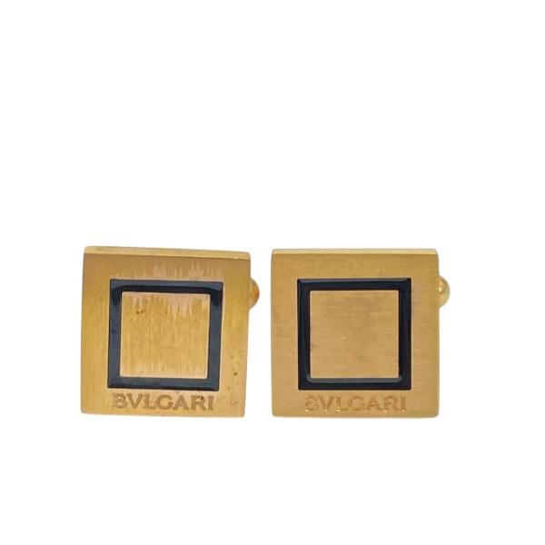 BVLGARI ブルガリ カフス カフスボタン カフスボタン アクセサリー 小物 スクエア ロゴ G...