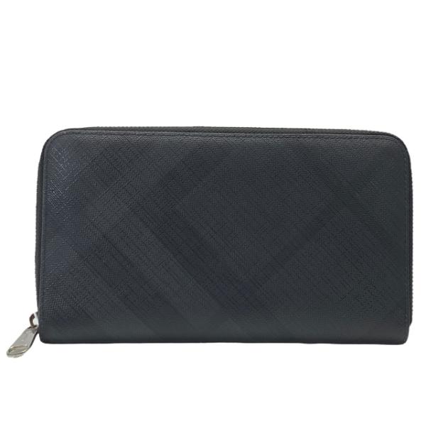BURBERRY バーバリー 長財布 財布 二つ折り財布 オーガナイザー ラウンドファスナー ロング...