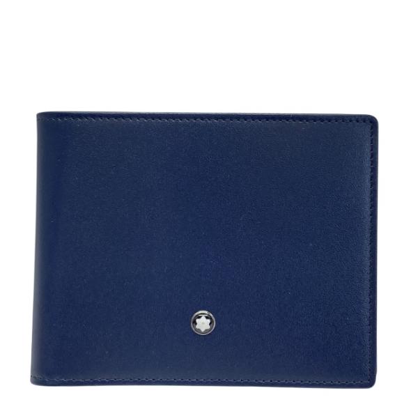 【未使用】MONTBLANC モンブラン 財布 二つ折り財布 折財布 コンパクトウォレット 札入れ ...