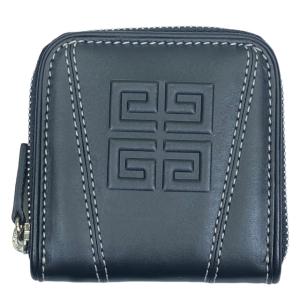 GIVENCHY ダイヤモンドキルトレザーウォレット GV3 ブラック 