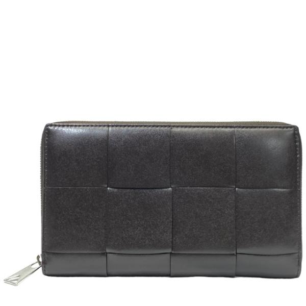 BOTTEGA VENETA ボッテガヴェネタ カセット ラウンドファスナーウォレット 長財布 財布...