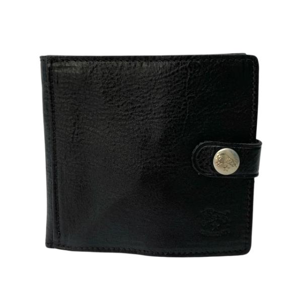 IL BISONTE イルビゾンテ SBW015 PO0005 BK110 二つ折り財布 財布 折財...