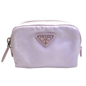 PRADA プラダ Re-Nylon マイクロ ポーチ 化粧ポーチ メイクポーチ 1ND339 ナイロン ピンク