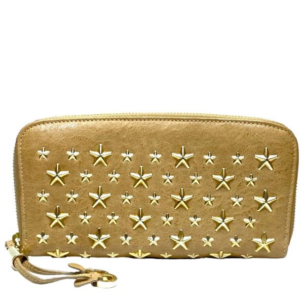 JIMMY CHOO ジミーチュウ フィリッパ 財布 長財布 ロングウォレット ラウンドファスナー ...