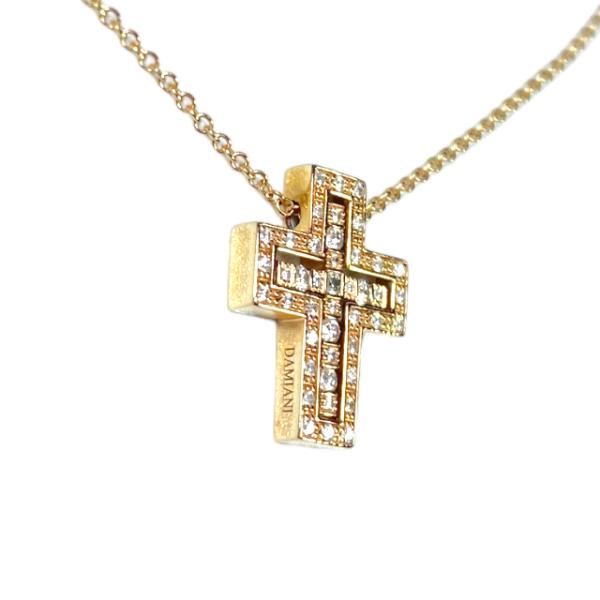 【美品】DAMIANI ダミアーニ ベルエポック ダイヤモンド ネックレス K18PG 750 XX...