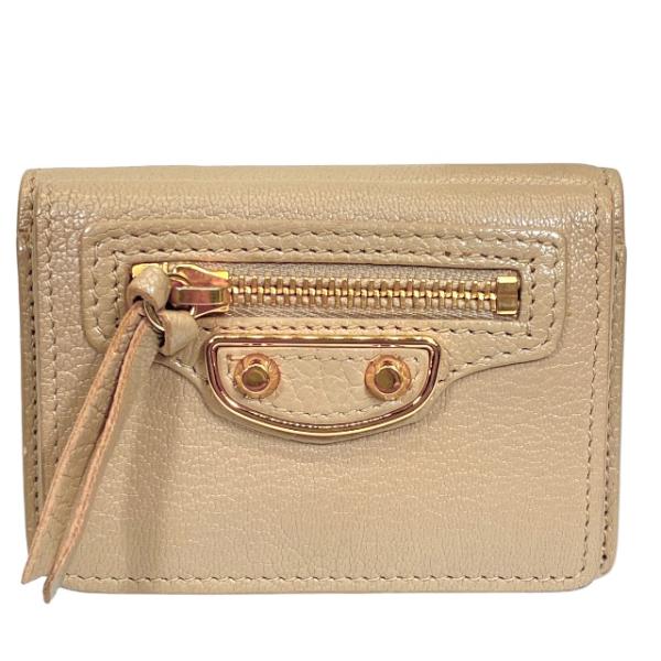 BALENCIAGA バレンシアガ 470059 クラシック 三つ折り財布 コンパクトウォレット W...