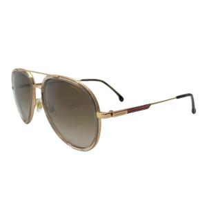 カレラ CARRERA 1044/S FWMHA 57-17 145 サングラス アイウェア ティアドロップ ブラウン シャンパン ゴールド カラーレンズ ロゴ CARRERA