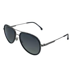 カレラ CARRERA 1044/S 003WJ 57□17 145 サングラス アイウェア ティアドロップ ダブルブリッジ ブラック メタル ロゴ CARRERA