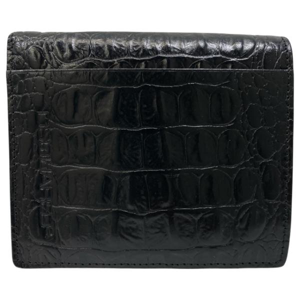 ディースクエアード2 71ZP023 クロコ型押し 財布 二つ折り財布 カード入れ カードケース 札...