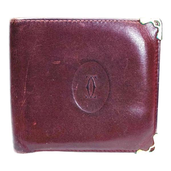 Cartier カルティエ マストライン 財布 二つ折り財布 折り財布 コンパクトウォレット ミニ財...