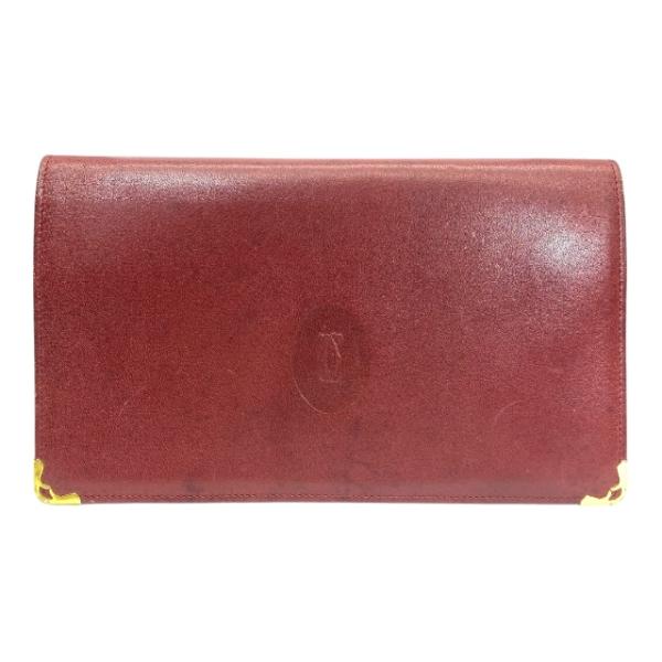 Cartier カルティエ マストライン 財布 長財布 二つ折り財布 折り財布 ロングウォレット が...