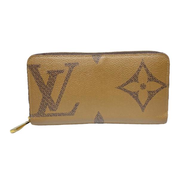 LOUIS VUITTON ルイヴィトン M69353 ジャイアントモノグラムリバース ジッピーウォ...