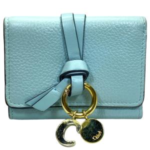 Chloe 極美品◇Chloe クロエ A3689460 ALPHABET MINI TRIFOLD  
