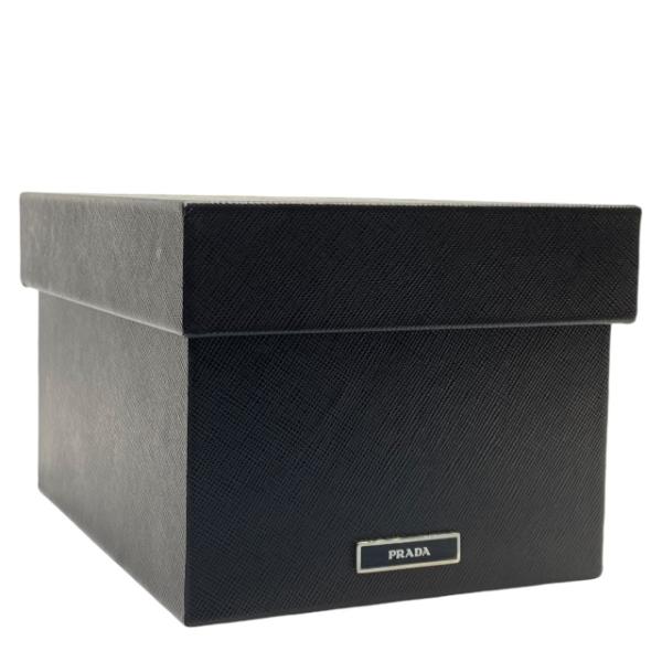 PRADA プラダ 2AR314 小物入れ マルチケース アクセサリーケース ボックス レザー ロゴ...