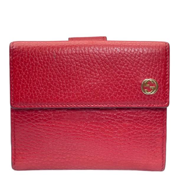 GUCCI グッチ 449405 インターロッキングG 財布 二つ折り財布 折り財布 ミディアムウォ...