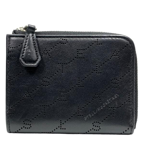 STELLA McCARTNEY ステラマッカートニー パンチング 財布 コンパクトウォレット ミニ...
