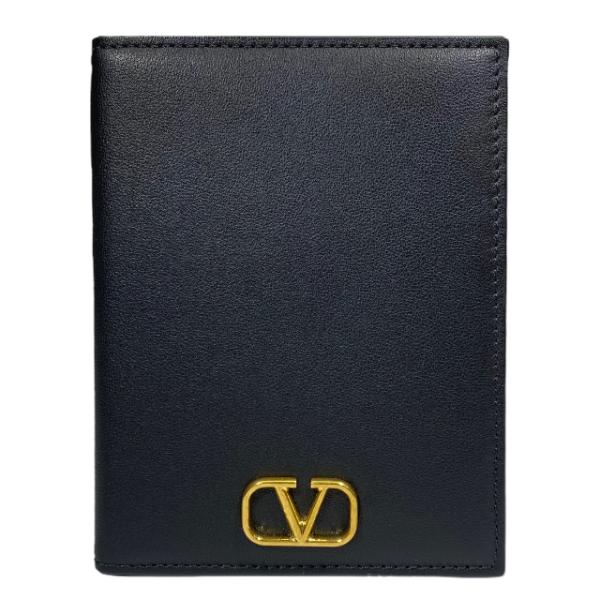 VALENTINO GARAVANI ヴァレンティノ ガラヴァーニ パスポートケース 手帳型 シンプ...