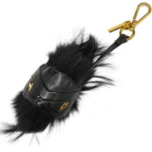 FENDI♡バッグバグズ♡ファーチャーム♡モンスター♡ 即発 FENDI モンスター ファー バッグチャーム キーホルダー 黄