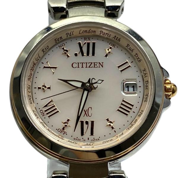 稼働品 シチズン EC1166-58A クロスシー ティタニアライン ハッピーフライト エコ ドライ...
