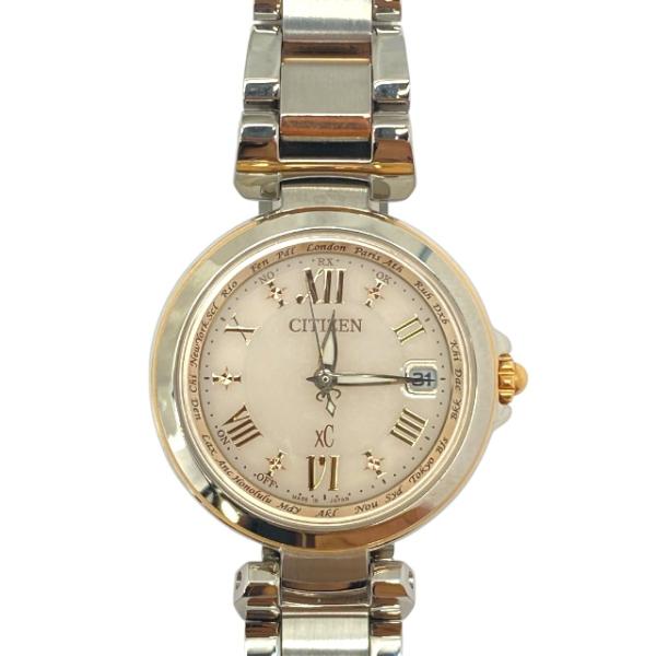 稼働品 シチズン EC1034-59W クロスシー ハッピーフライト エコドライブ 腕時計 ソーラー...