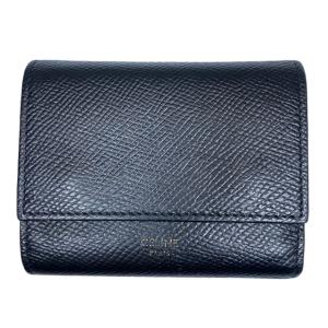 CELINE スモールジップウォレット CELINE スモール ジップウォレット / グレインカーフスキン (CELINE