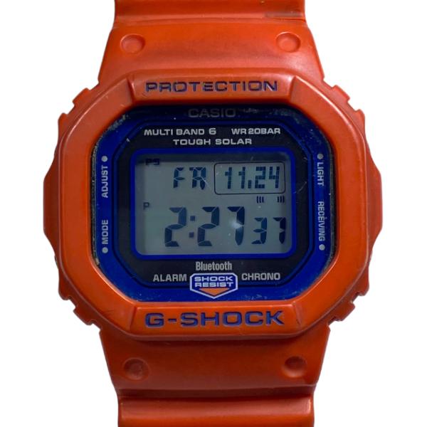 【稼働品】 CASIO カシオ G-SHOCK GW-B5600 救助隊50周年 神戸市消防救助隊コ...