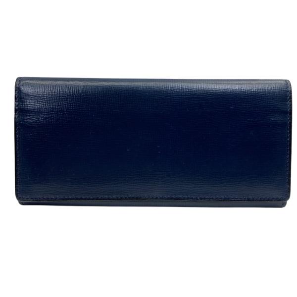 Valextra ヴァレクストラ 財布 長財布 二つ折り財布 折財布 ロングウォレット レザー ネイ...