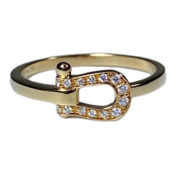 FRED フレッド フォース10 指輪 リング スモールリング ＃46 ピンクゴールド Au750 ...