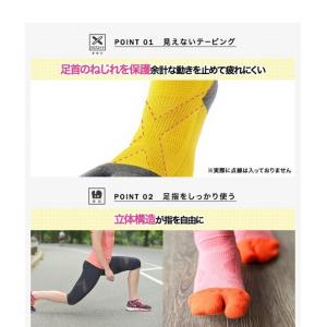 靴下 アルコネイチャー タビ 山を歩く靴下 滑...の詳細画像2