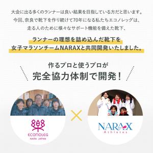靴下 ソックスラボランニング 先丸 (バリエク...の詳細画像2