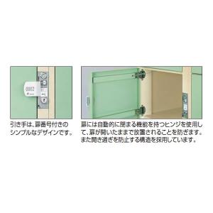 コクヨ 15人用コインロッカー(有料・コインリ...の詳細画像3