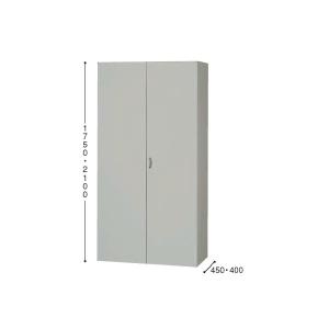 収納庫　NW型　両開き書庫　奥行き450mm NW-0918K-AW