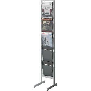 コクヨ　パンフレットスタンド　A4サイズトレータイプ（片面）厚型1列5段 ZR-PS311