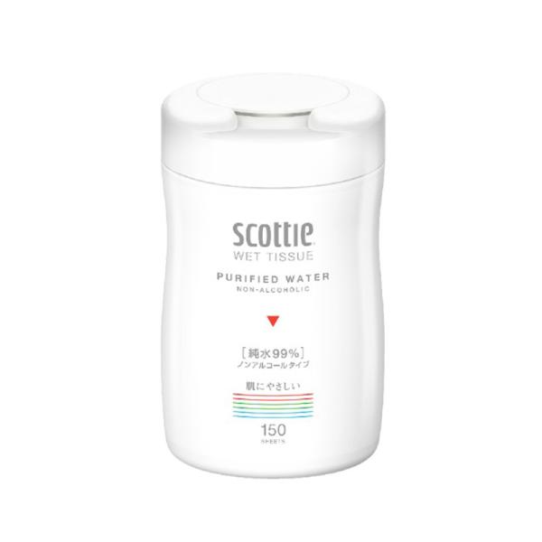 クレシア　スコッティ　ウェットティシュー　150枚　本体