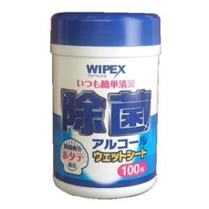 大成薬品工業　除菌アルコールウェットシート　ボトル　100枚