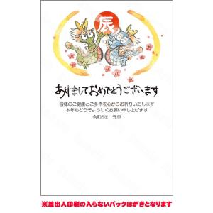 全328柄 2024年度版 辰年 年賀状印刷 10枚 フルカラー年賀状 郵政お年玉付き年賀はがき(官製年賀葉書) 205pc_10 8307890｜econvecoco