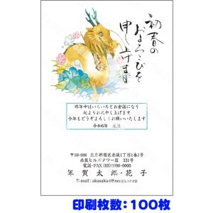 全328柄 2024年度版 卯年 郵政お年玉付き年賀はがき(官製年賀葉書) 年賀状印刷 100枚 フルカラー年賀状 206pr_100 8337567｜econvecoco