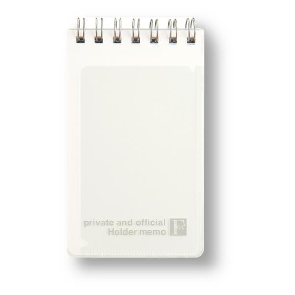 日本ノート　キョクトウ　B7　Ｆ.O.Ｂ　Wリングメモ　ホルダー付　E32