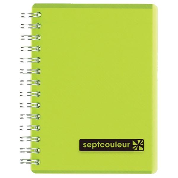 マルマン　セプトクルールノート・メモ　B7　70枚　6.5mm罫　グリーン　N576B-03